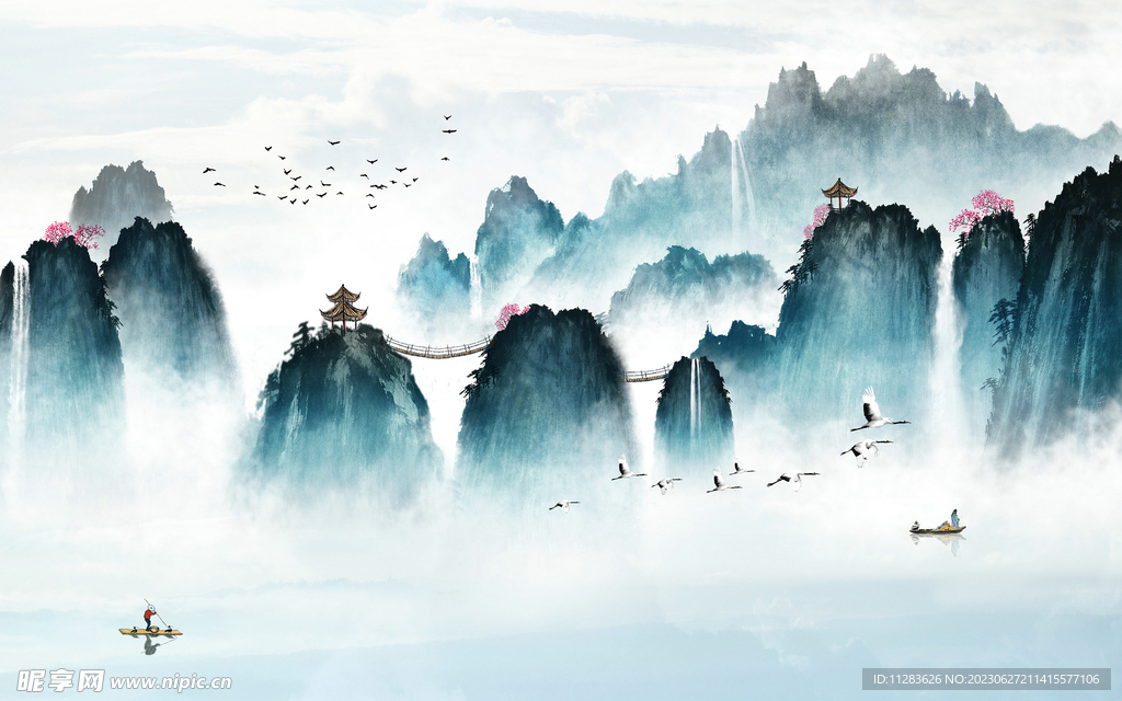 水墨画背景