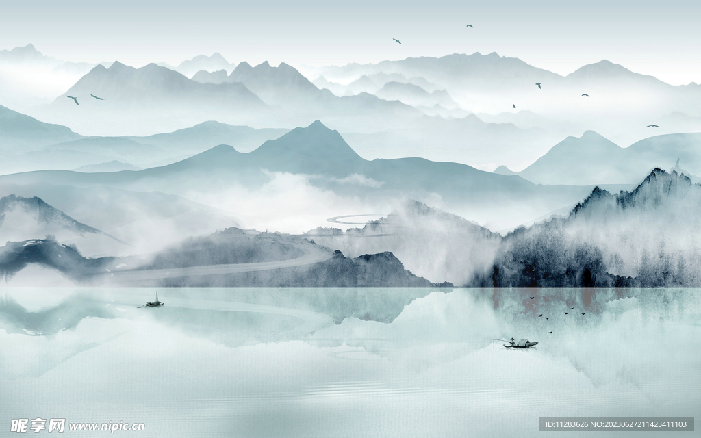 水墨画背景
