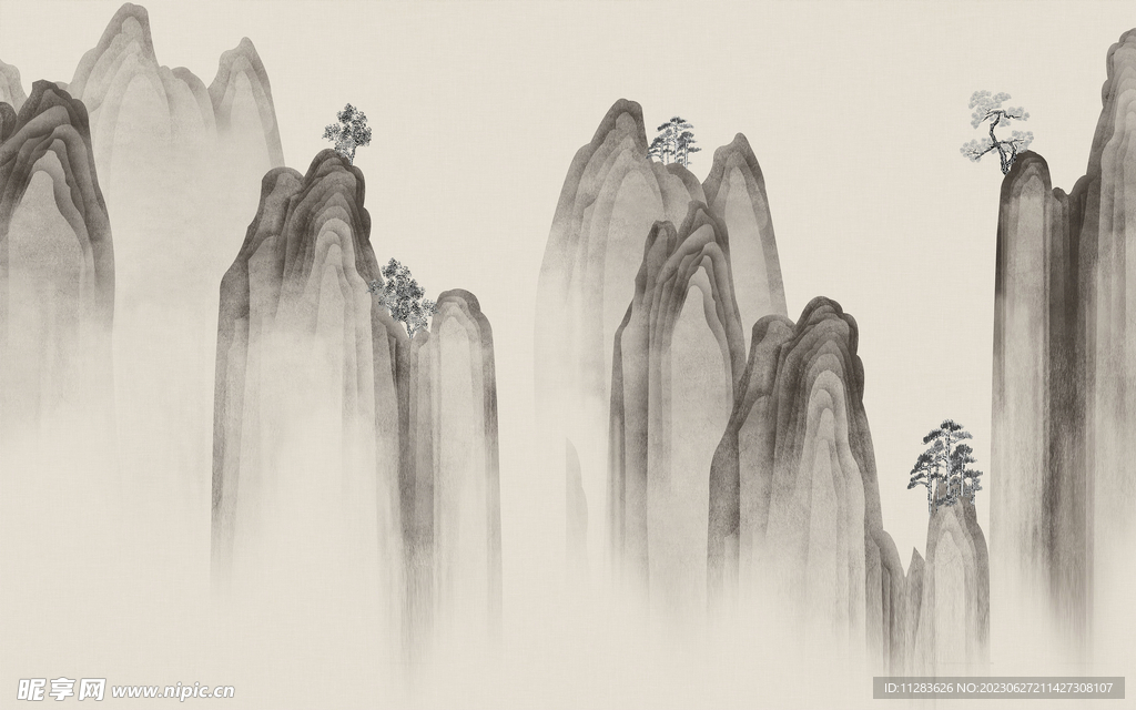 水墨画背景
