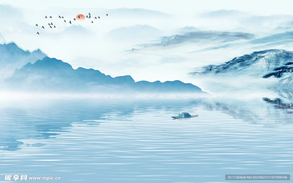水墨画背景