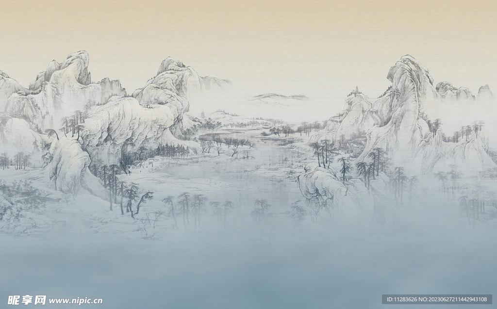 水墨画背景