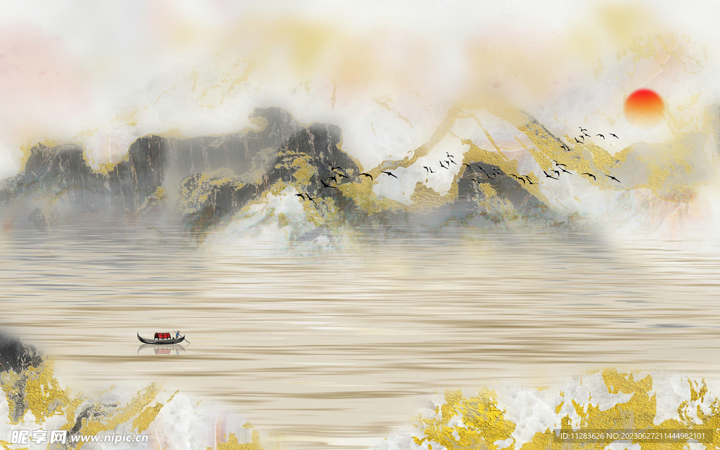 水墨画背景