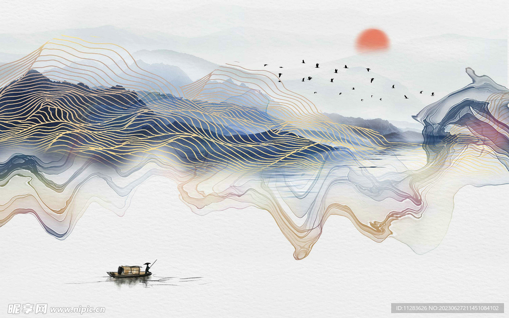 水墨画背景
