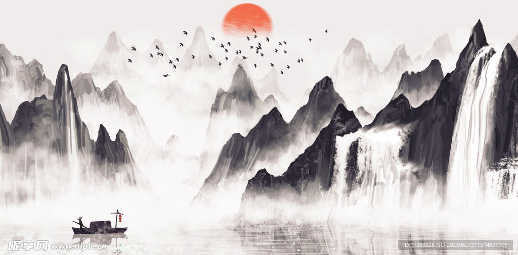 水墨画背景