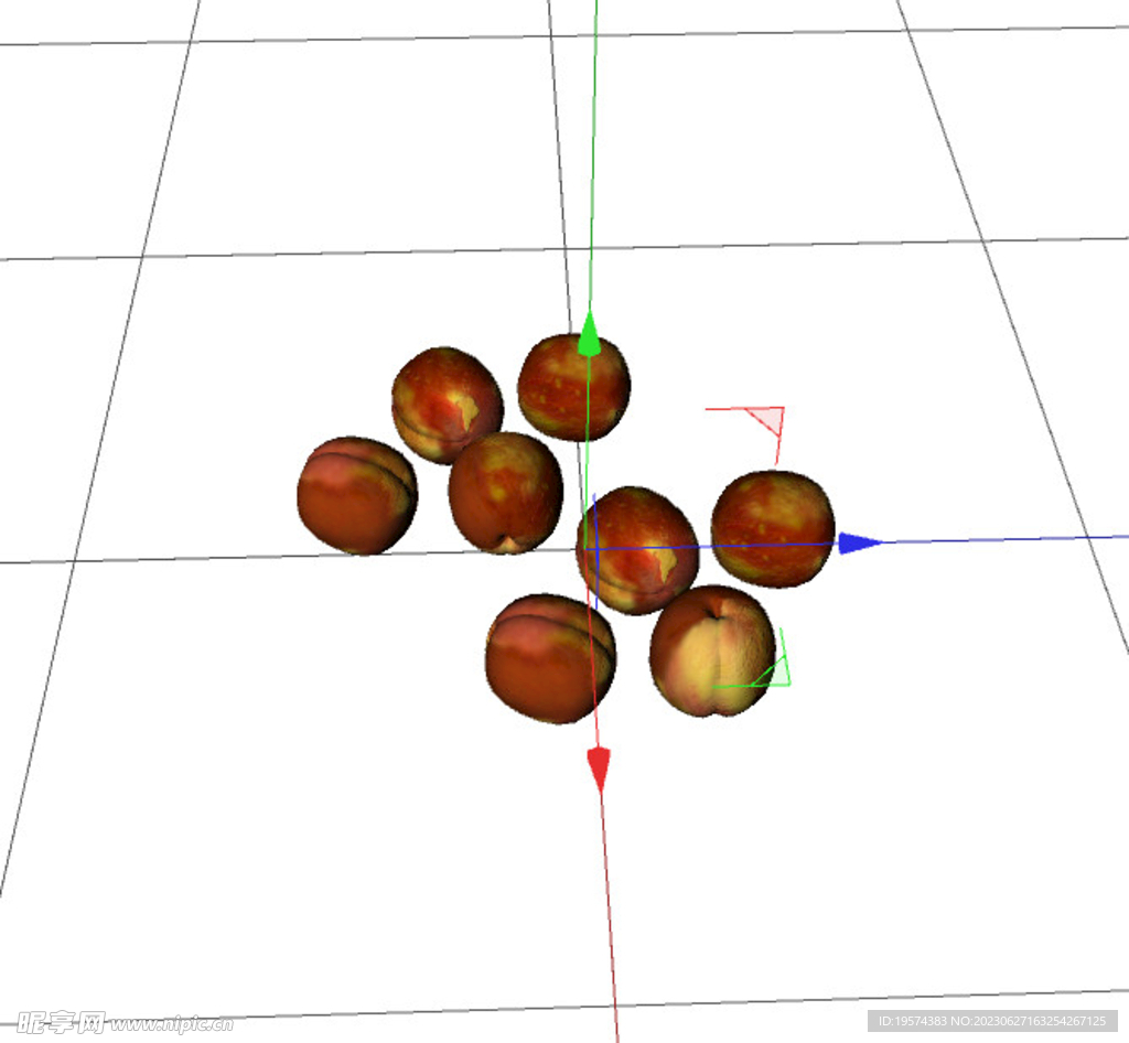 C4D模型 水果 