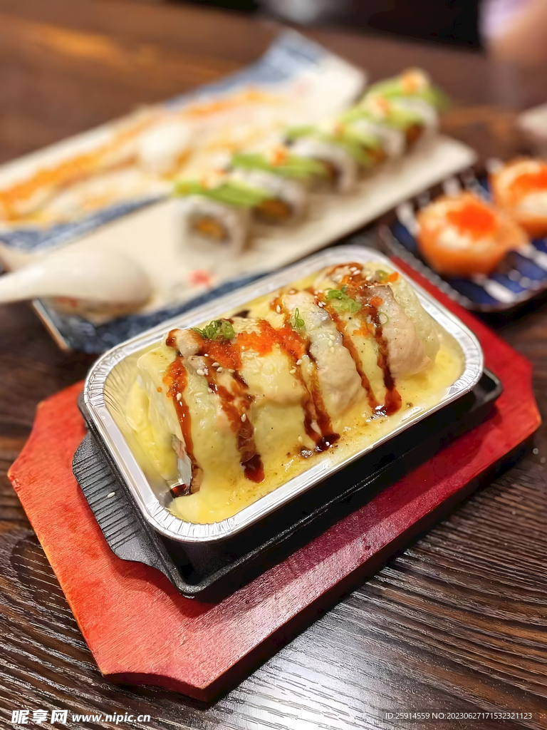 寿司 日式美食 日式菜品
