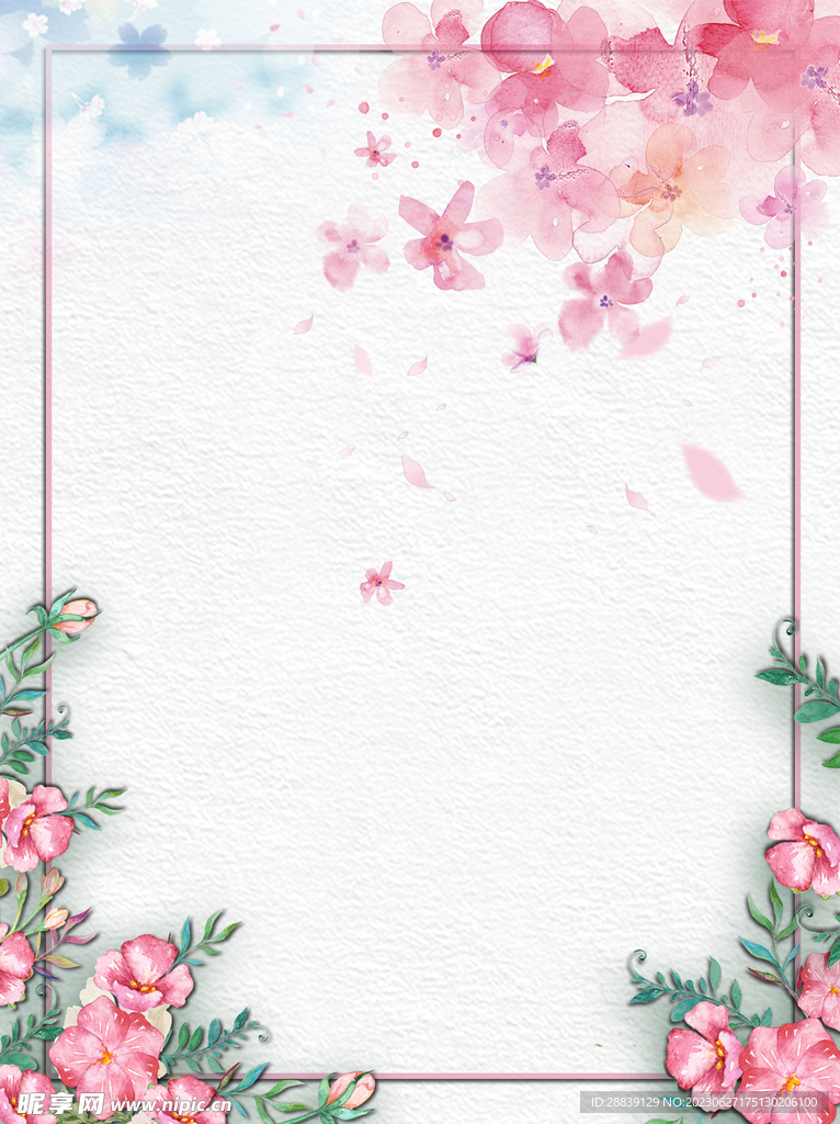  樱花背景