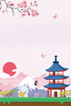  樱花背景