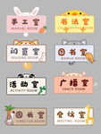 学校科室牌