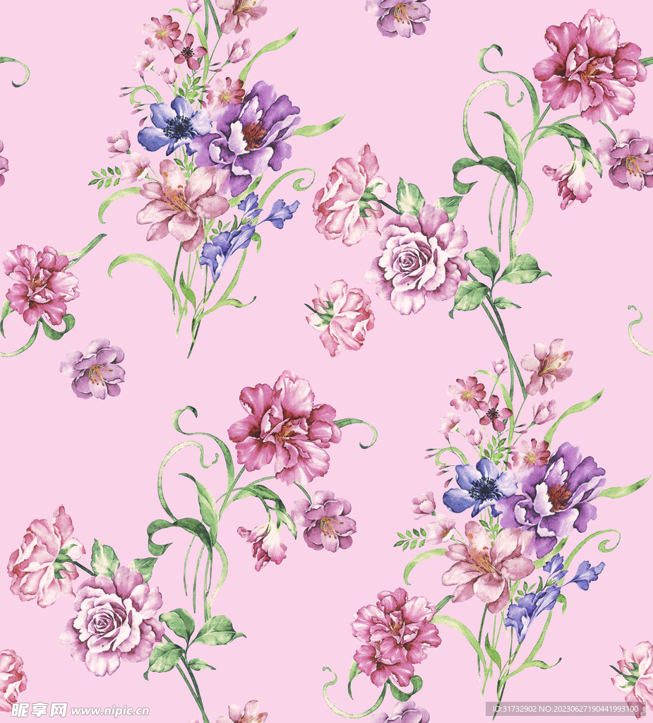 手绘花
