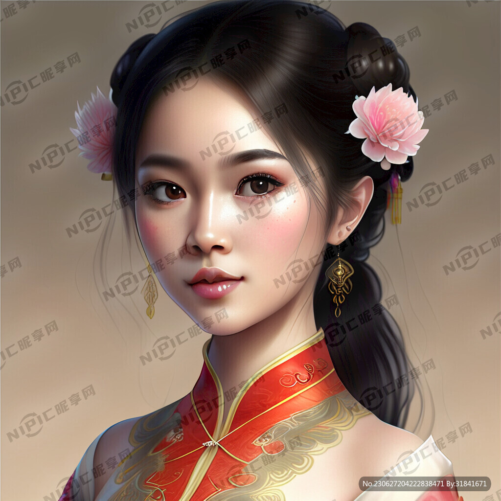 萌萌美丽动人