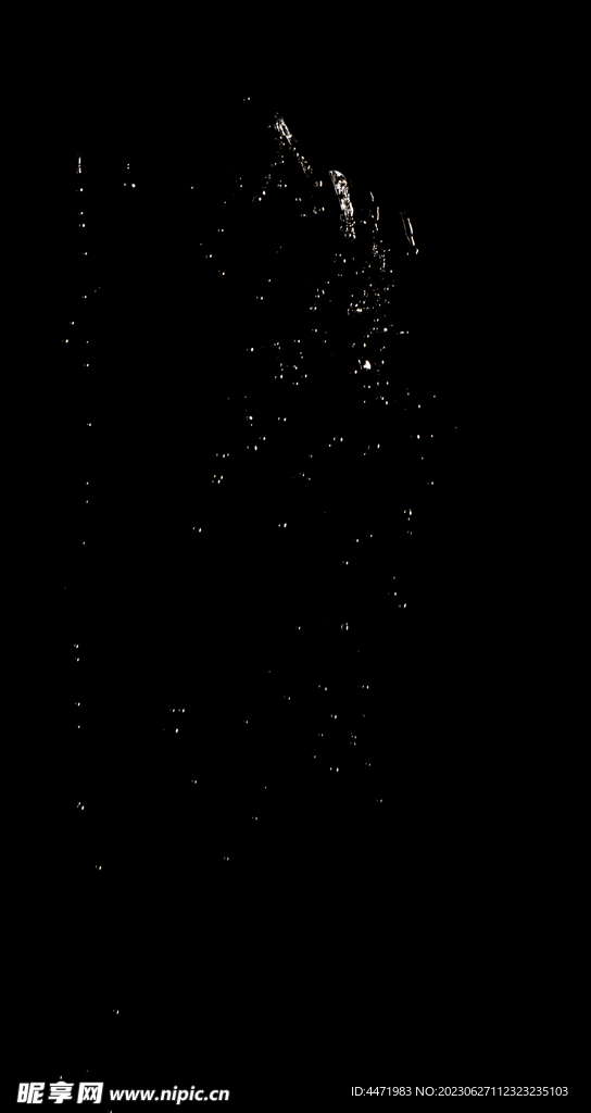 水花溅出素材 