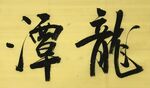 《龙潭》杨克东书法 鸿鹄