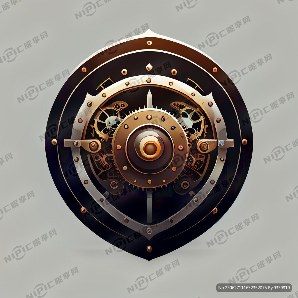 盾构机 矢量 品牌商标 匠魂