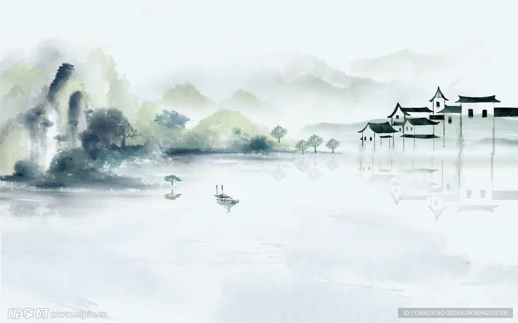 水墨画背景