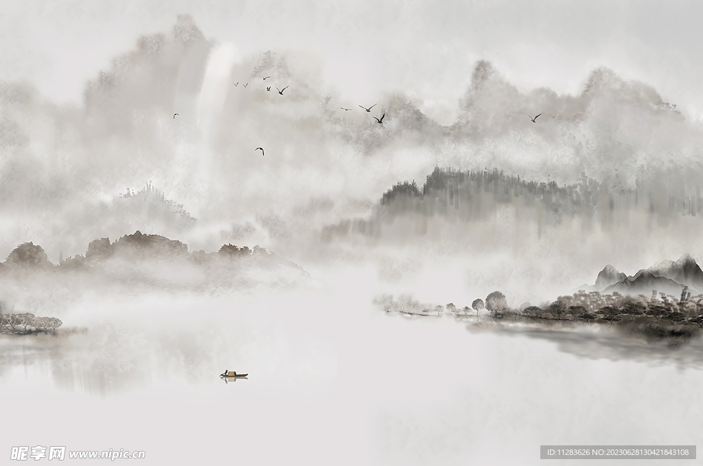 国画水墨背景