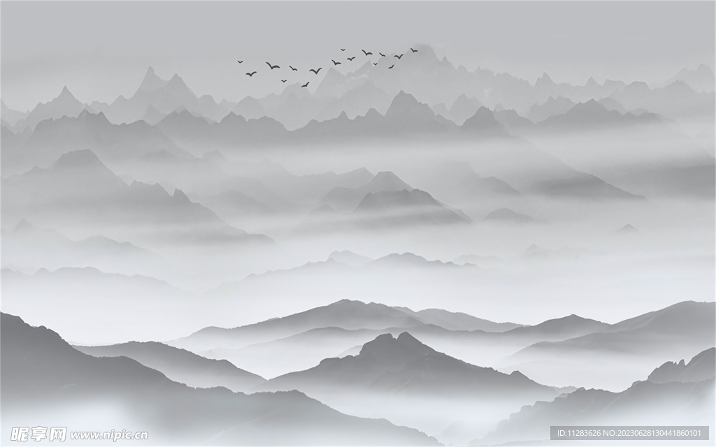 国画水墨背景