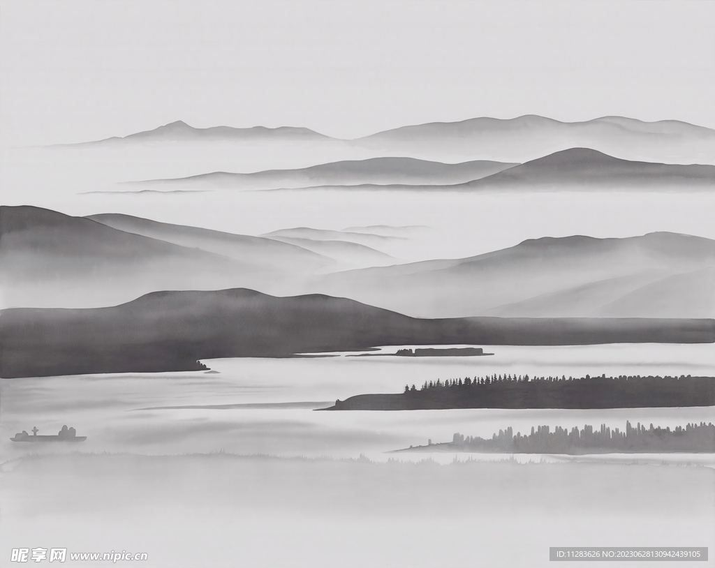 国画水墨背景