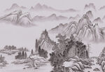 国画水墨背景
