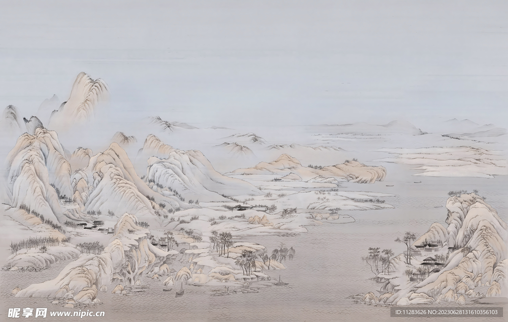 国画水墨背景