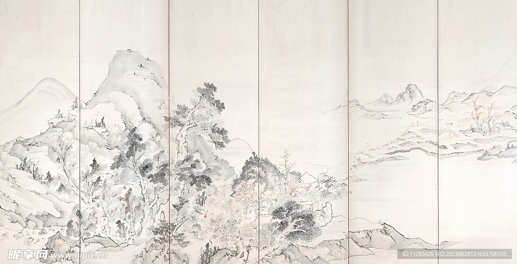 国画水墨背景