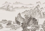 国画水墨背景