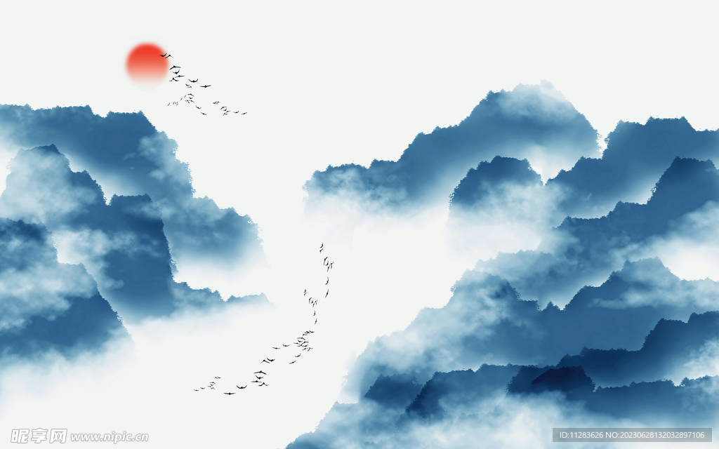 国画水墨背景