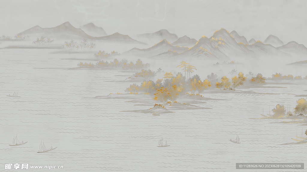国画水墨背景