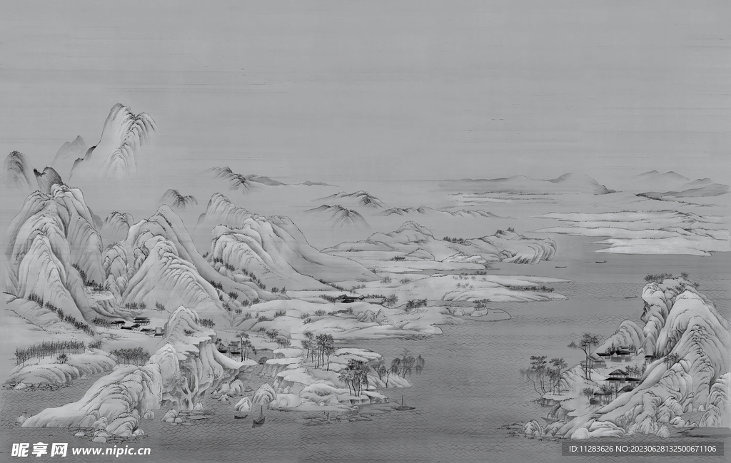 国画水墨背景