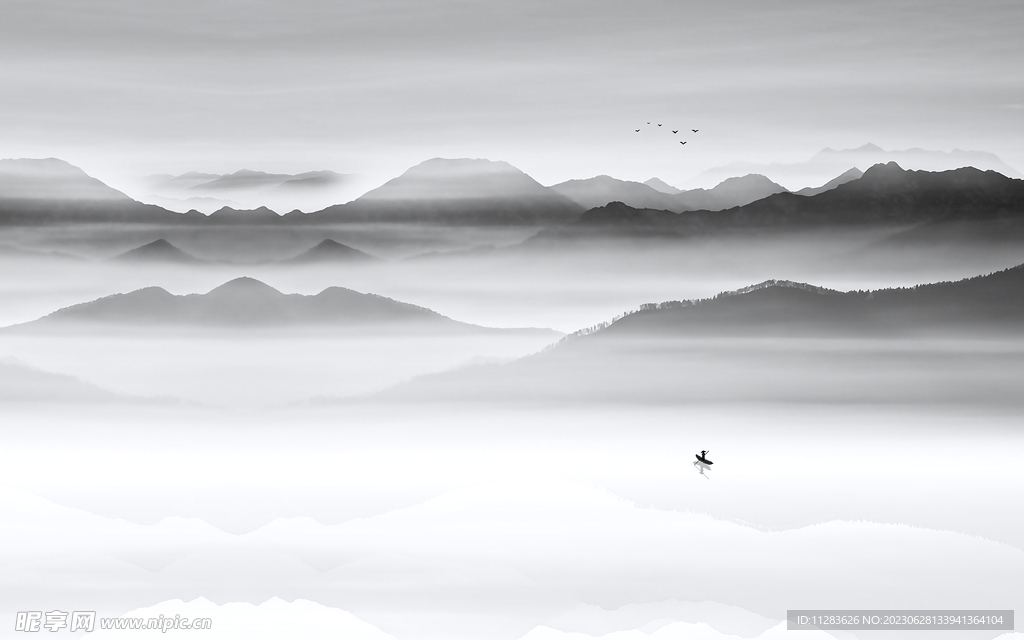 国画水墨背景