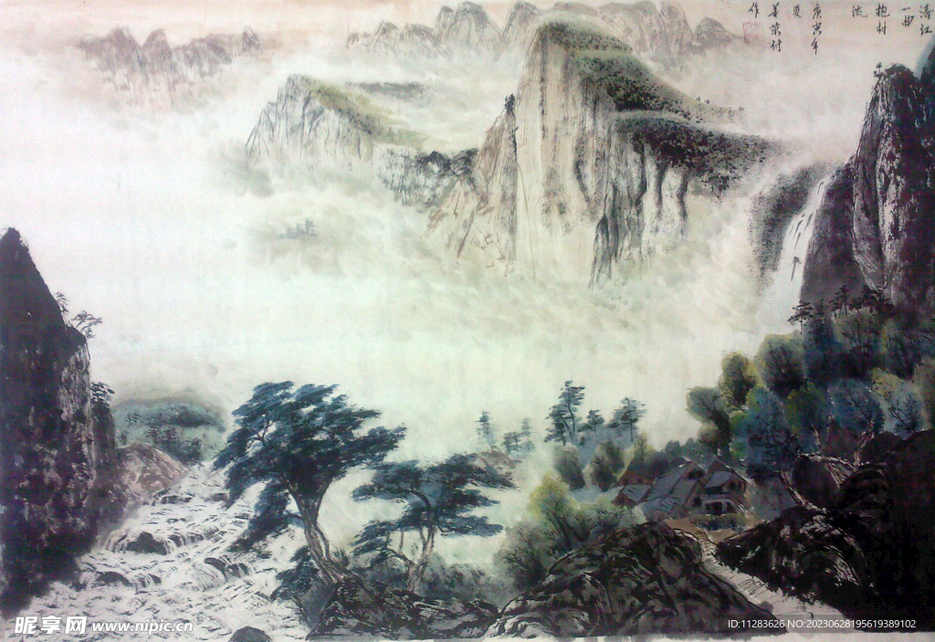 国画水墨画