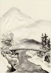水墨画