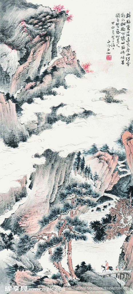 国画山水