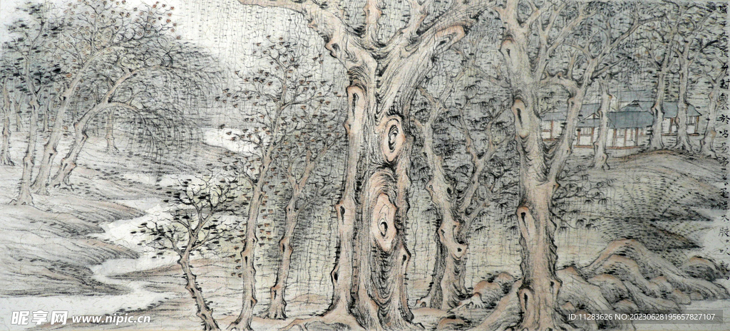 国画水墨画