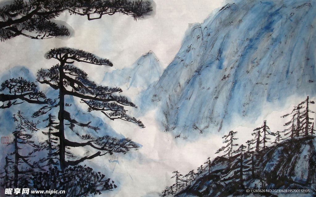 水墨画