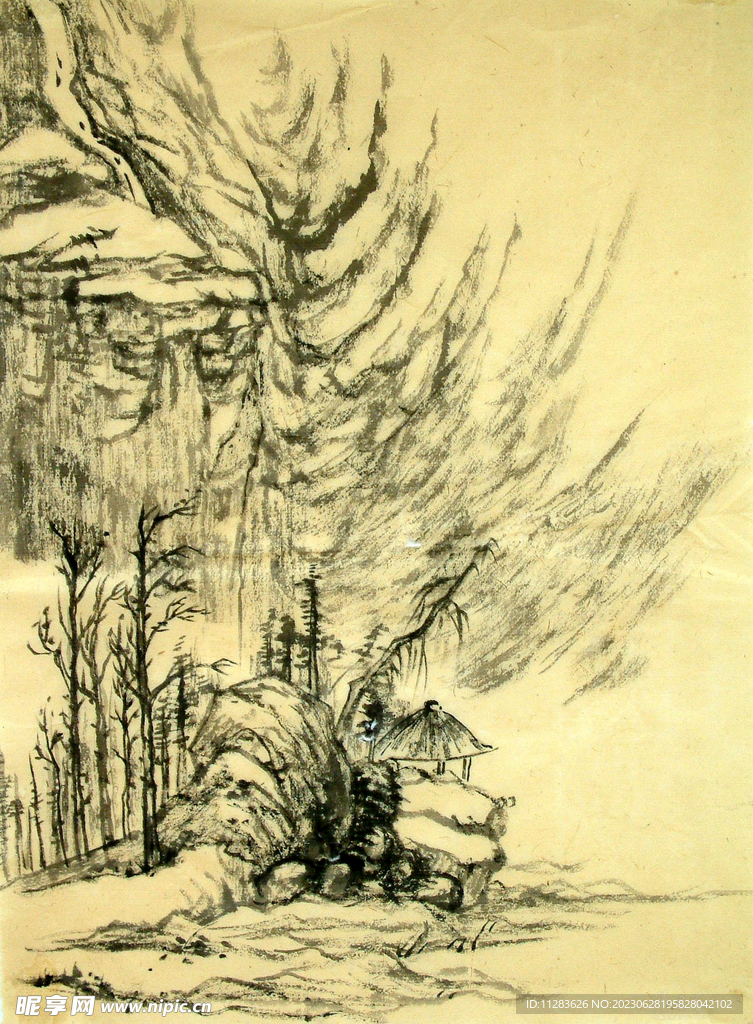 国画水墨画