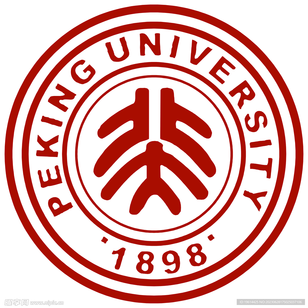 北京大学logo