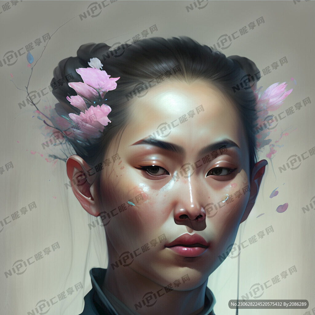 一个让人浮想联翩的人物画