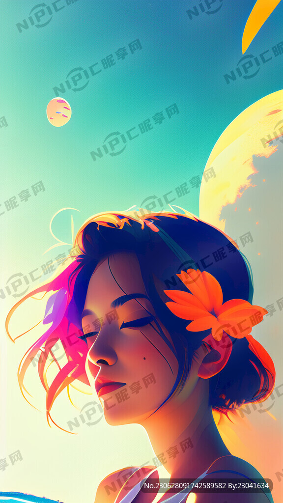 清凉 完美构图 完美光影 夏季