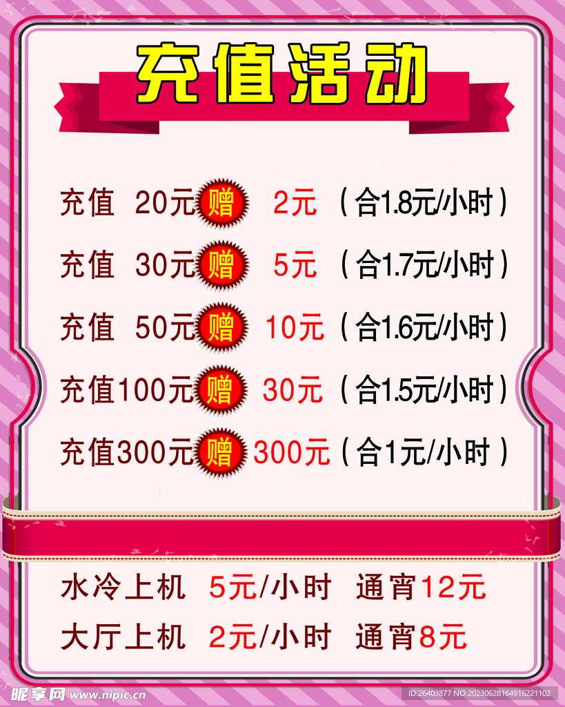 充值活动