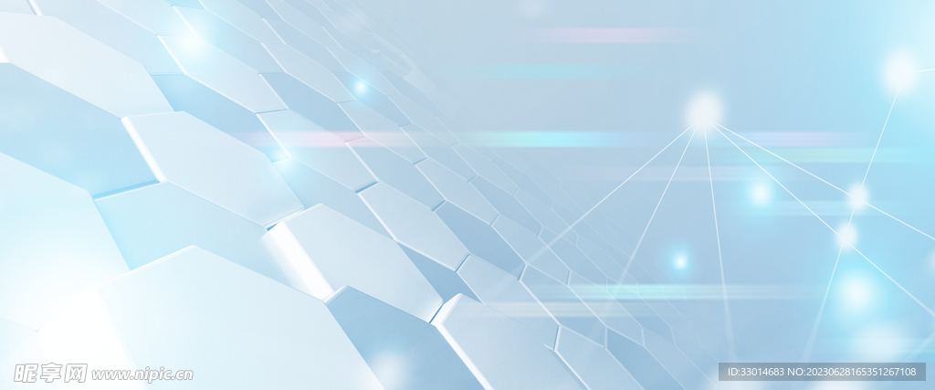 蓝色背景展板图片