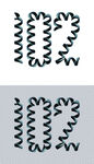 102周年文字阿拉伯数字艺术字