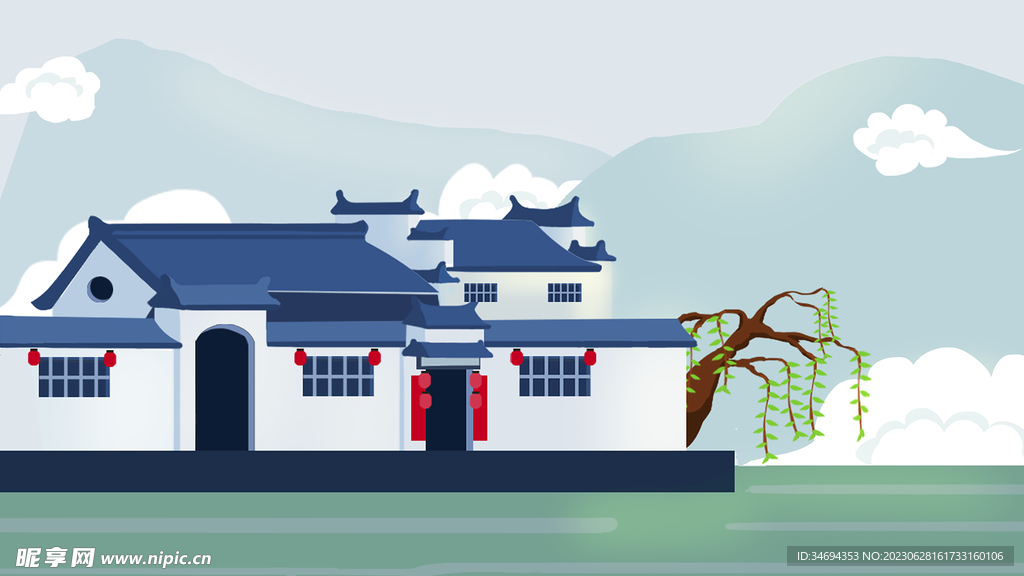 中国风古建筑 