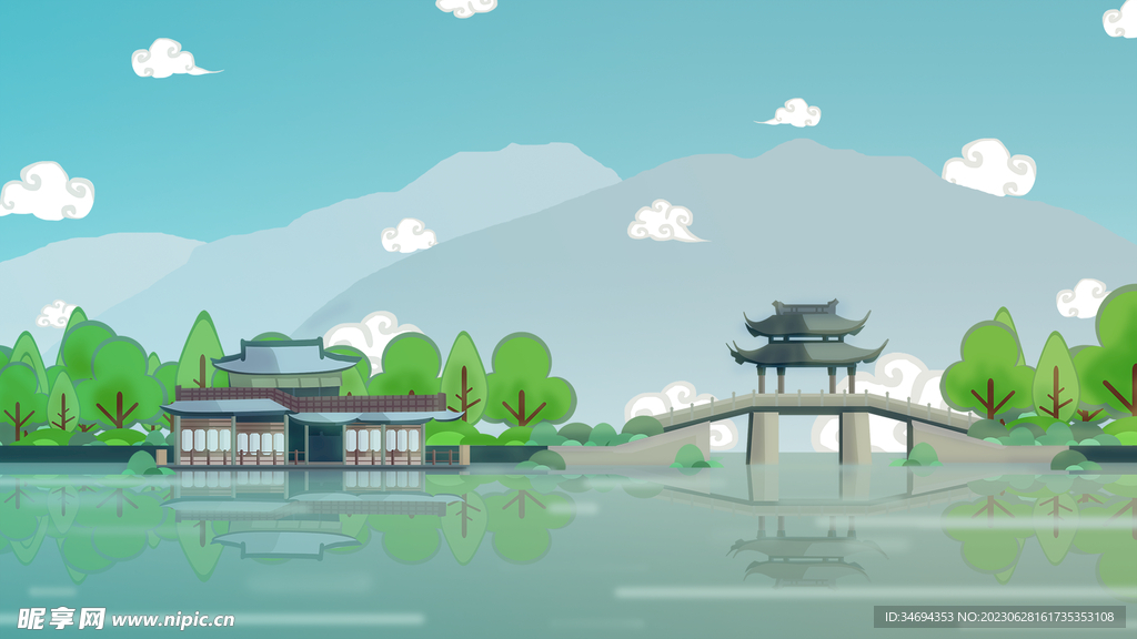 中国风古建筑