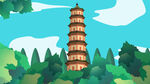 古塔建筑