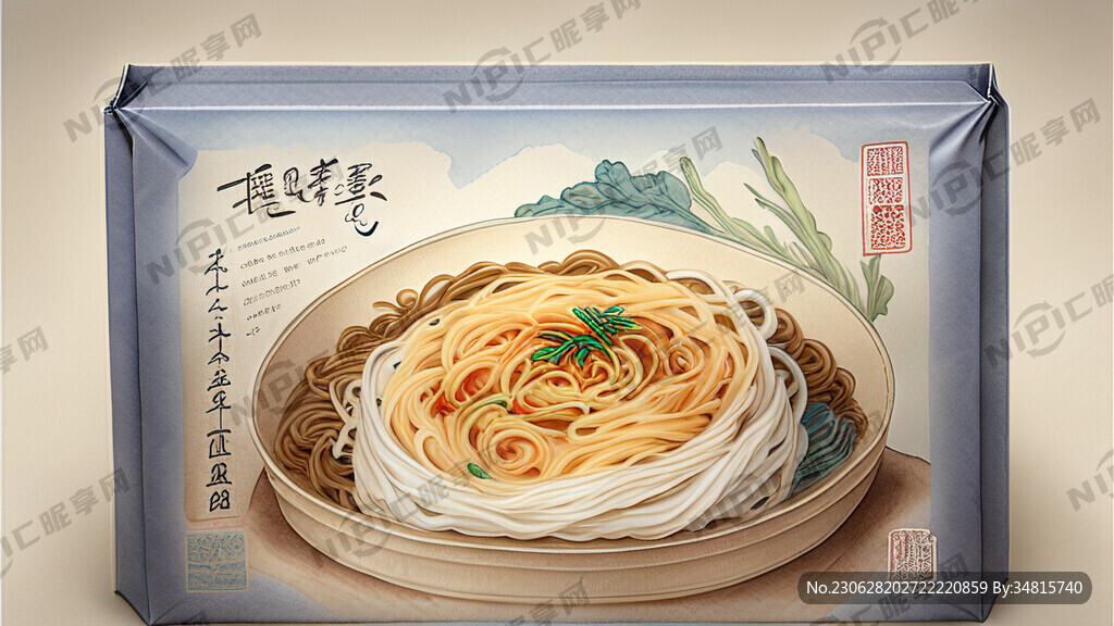 高端面条包装