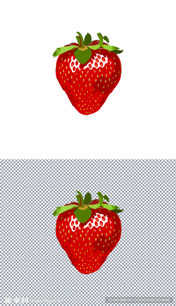 红草莓水果甜蜜果实