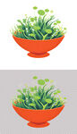 海草小草水草海带植物