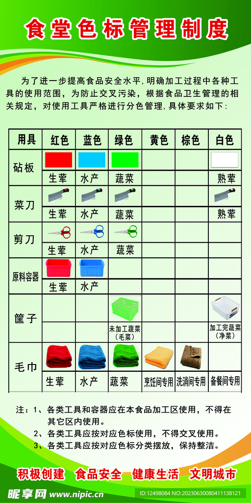 食堂色贴管理