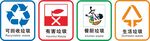 垃圾分类图标